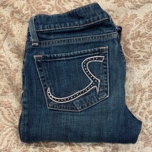 Rock & Republic Dark Blue Boot Cut Jeans